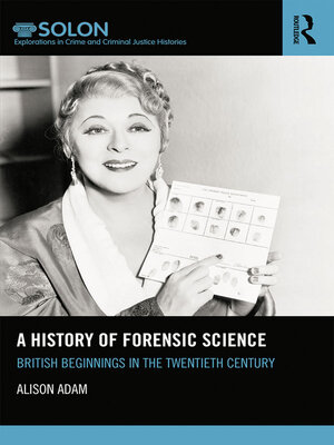 cover image of A History of Forensic Science